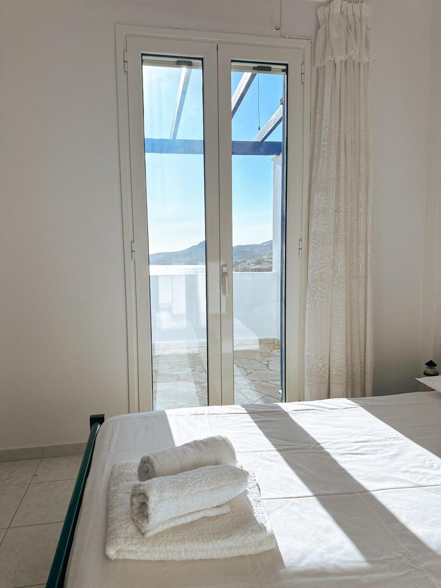 Вілла Blue Orison House Tinos For 5 Persons With Seaview Perastra Екстер'єр фото